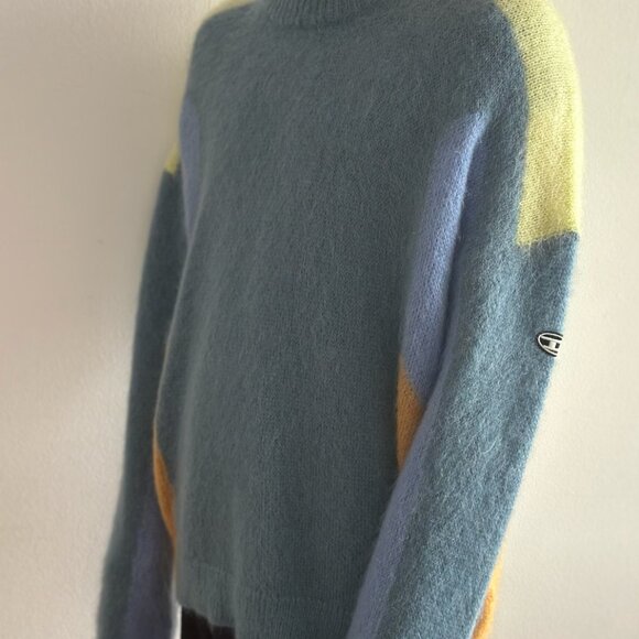 Diesel K-ARNEY Oversized Multicoloured Mohair Sweater - Size L - Picture 6 of 6